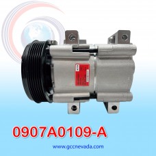 COMPRESOR FORD F-150 / F-250 / F-350 / BRONCO 5.0L / 5.8L AÑO 90/96 / MUSTANG 3.8L 98/04 R-134-A T/P 6PK 132MM 12V FS10 NAS