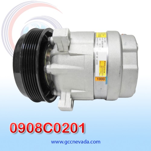 COMPRESOR GM CENTURY V-5 AÑO 1988 R-12 / R-134-A 4 OREJAS 6PK DELPHI COREA