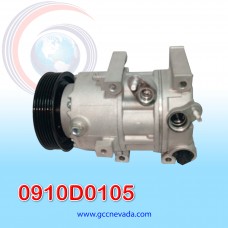 COMPRESOR HYUNDAI SONATA 2.4L / 3.0L AÑO 2012 6PK 12V REMANUFACTURADO NEVADA ASIA