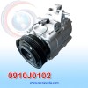 COMPRESOR HYUNDAI SONATA AÑO 99/05 / SANTA FE / MAGENTIS / OPTIMA 2.7L 01/06 V6 R-134-A T/P 6PK 125MM 12V HS18 HCC COREA