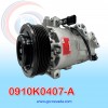 COMPRESOR HYUNDAI TUCSON / KIA SPORTAGE AÑO 15/18 R-134-A T/P 6PK 123MM 12V NAS