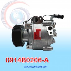 COMPRESOR MITSUBISHI OUTLANDER AÑO 09/16 / LANCER 2.4L 09/17 R-134-A T/P 6PK 98MM 12V QS90 NAS