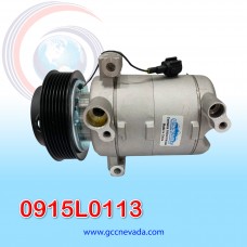 COMPRESOR NISSAN FRONTIER 4.0L AÑO 05/20 / NP300 / XTERRA 05/15 / SUZUKI EQUATOR 4.0L 09/12 DE PISTON  R-134-A T/P 7PK 117MM 12V CR14 NEVADA ASIA