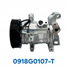 COMPRESOR TOYOTA HILUX VIGO / REVO 2.8L AÑO 15/18 DIESEL R-134-A T/P 7PK 125MM 12V 10SRE11C ASIA
