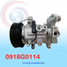 COMPRESOR TOYOTA HILUX VIGO / REVO AÑO 15-19 2.4L / 2.7L R-134-A T/P 7PK 12V 124MM 10SRE11C DENSO