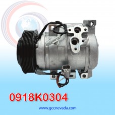 COMPRESOR TOYOTA 4RUNNER AÑO 03/09 / FJ-CRUISER 07/09 / HIACE 98/05 / TUNDRA 07/14 R-134-A T/P 7PK 125MM 12V 10S17C NEVADA ASIA