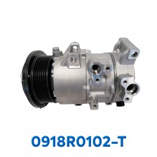 COMPRESOR TOYOTA RAV4 / CAMRY 2.4L AÑO 07/09 / HIACE 2.7L 06/12 T/P R-134-A 7PK 132MM 12V 6SEU16C ASIA
