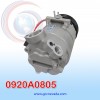 COMPRESOR VOLKSWAGEN FOX 1.0L AÑO 03/13 / GOL / SAVEIRO / VOYAGE 1.6L 09/15 / T/P 6PK 114MM 12V 6CVC13 NEVADA ASIA