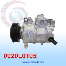 COMPRESOR AUDI A4 AÑO 07/16 / A5 08/12 / Q5 2.0L 10/20 T/P 6PK 105MM 12V 6SEU14C NEVADA ASIA