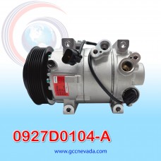 COMPRESOR KIA RIO / HYUNDAI VERNA 1.4L AÑO 17/21 R-134-A T/P 5PK 121MM 12V VS14 NAS