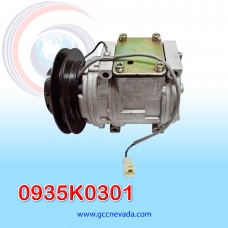 COMPRESOR NIPPOND 10PA15C / MITSUBISHI MONTERO DAKAR AÑO 06/08 R-134-A T/P 1A 12V COREA