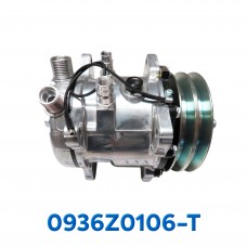 COMPRESOR 505 STD R-134-A 8 OREJAS O-RING 2A 125MM 12V ASIA