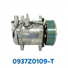 COMPRESOR 507 STD R-134-A 8 OREJAS TOMA VERTICAL O-RING 8PK 123MM 12V ASIA