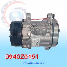 COMPRESOR 706 SD7B10 7172 MUFFLER R-134-A 4 OREJAS 6PK 12V NEVADA ASIA