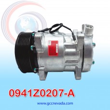 COMPRESOR 709 SD7H15 4711 TOMA VERTICAL ORING JD R-134-A 8 OREJAS 8PK 119MM 12V NAS