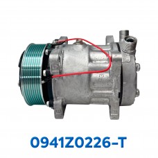 COMPRESOR 709 R134A 8PK 112MM 12V OREJAS ORING VERTICAL JD 4711 SANDEN USA