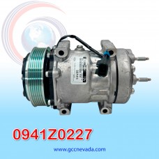 COMPRESOR 709 R134A 6PK 128MM 12V INTERNATIONAL T/P PAD HORIZONTAL GWA 4546/4815 SANDEN USA