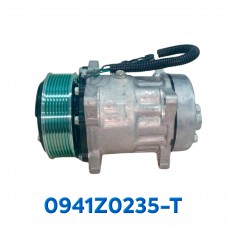 COMPRESOR 709 SANDEN FLX7 FREIGHTLINER / KENWORTH / MACK / PETERBILT 119MM PV8 24V R34A ASIA