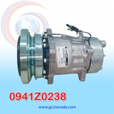 COMPRESOR 709 SANDEN SD7H15SHD CATERPILLAR / FORD 138MM 1A 12V R134A USA