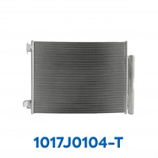 CONDENSADOR RENAULT LOGAN / DUSTER / SANDERO AÑO 14/19 / CAPTUR 17/18 R-134-A C/FILTRO 54X40X1.2CM ASIA