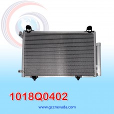 CONDENSADOR TOYOTA YARIS AÑO 00/05 C/FILTRO 53X34X1.7CM NEVADA 