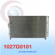 CONDENSADOR KIA CARNIVAL / SEDONA / SEPHIA AÑO 06/14 / HYUNDAI ENTOURAGE 07/10 R-134-A C/FILTRO 76X45X1.6CM NEVADA ASIA