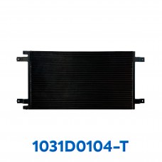 CONDENSADOR KENWORTH T680 / T880 AÑO 13/16 / PETERBILT 567 / 579 / 587 13/16 LISO R-134-A S/FILTRO 89X51X1.6CM ASIA