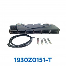 EVAPORADOR UNIV 6 REJILLAS 12V (NEGRO) ASIA