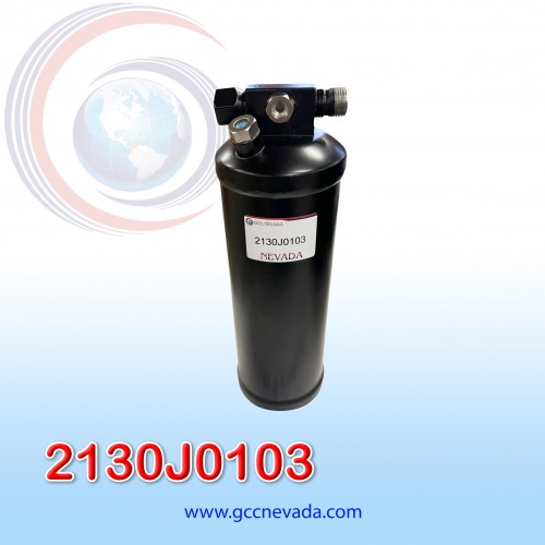 FILTRO SECADOR KENWORTH HD/AG T800 / C500 AÑO 88/13 / T300 2000 T400 10/11 / T660 08/13 / W900 03/13 R-134-A HEMBRA/MACHO NEVADA ASIA