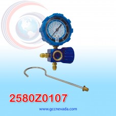 RELOJ UNIV DE MANOMETRO R-134-A BAJA C/VISOR Y VALV DE CARGA NEVADA ASIA