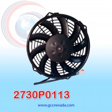 ELECTRO VENTILADOR UNIV 09" S ASPA HELICOIDAL 90 WATT 24V SPAL ITALIA
