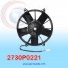ELECTRO VENTILADOR UNIV 10" L ASPA RECTA 160 WATT 24V SPAL ITALIA