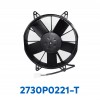 ELECTRO VENTILADOR UNIV 10" L ASPA RECTA 160 WATT 24V SPAL ITALIA