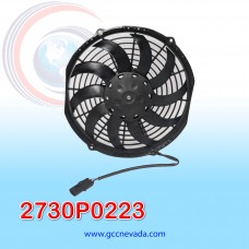 ELECTRO VENTILADOR UNIV 10" HELICOIDAL 90 WATT 24V SPAL ITALIA