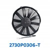 ELECTRO VENTILADOR UNIV 11" L ASPA RECTA 90 WATT 24V SPAL ITALIA