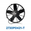 ELECTRO VENTILADOR UNIV 12" L ASPA RECTA 90 WATT 12V SPAL ITALIA