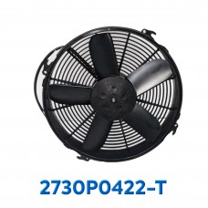 ELECTRO VENTILADOR UNIV 12" L ASPA RECTA 160 WATT 12V SPAL ITALIA