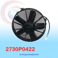 ELECTRO VENTILADOR UNIV 12" L ASPA RECTA 160 WATT 12V SPAL ITALIA