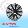ELECTRO VENTILADOR UNIV 13" L ASPA RECTA 90 WATT 12V SPAL ITALIA
