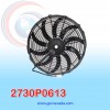 ELECTRO VENTILADOR UNIV 14" S ASPA HELICOIDAL 160 WATT 12V SPAL ITALIA