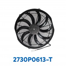 ELECTRO VENTILADOR UNIV 14" S ASPA HELICOIDAL 160 WATT 12V SPAL ITALIA