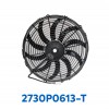 ELECTRO VENTILADOR UNIV 14" S ASPA HELICOIDAL 160 WATT 12V SPAL ITALIA