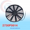 ELECTRO VENTILADOR UNIV 14" L ASPA RECTA 90 WATT 12V SPAL ITALIA