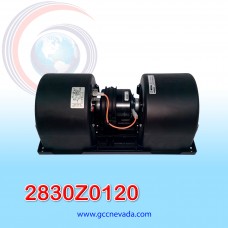 BLOWER MOTOR UNIV 2 EJES  C/RESISTENCIA Y C/CARACOL 24V CCW GIRO IZQUIERDO SPAL ITALIA