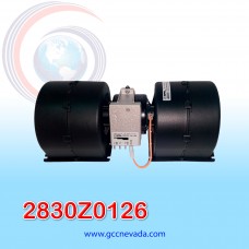 BLOWER MOTOR (RA3VCV) UNIV 2 EJES 24V C/RESISTENCIA C/CARACOL SPAL ITALIA