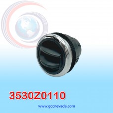 REJILLA UNIVERSAL P/EVAP 2" CROMADA REDONDA NEVADA ASIA