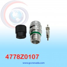 VALVULA DE SERVICIO UNIV 12X1.5 R-134-A DE ALTA (KIT) PAQ. 10 uds NEVADA ASIA ASIA                                                   